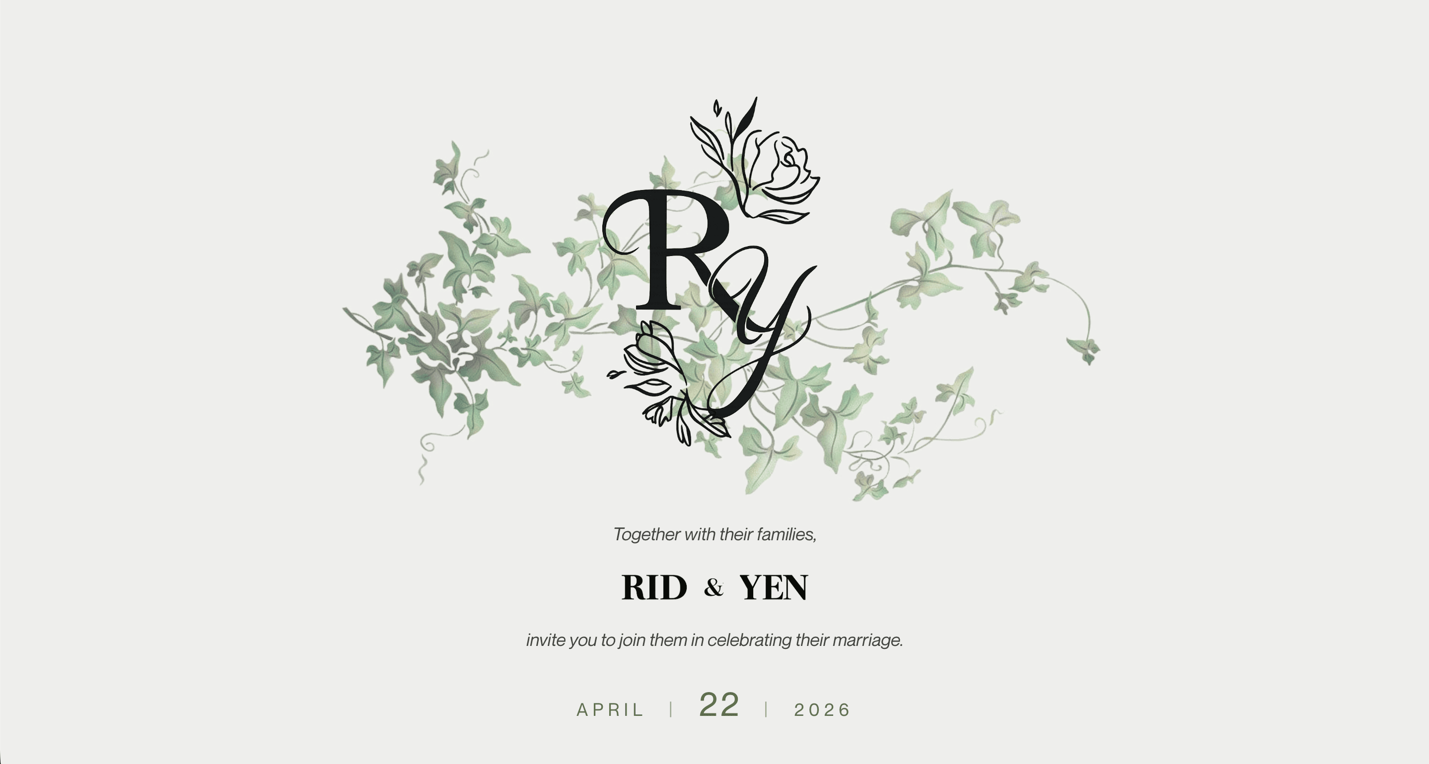 Wedding website
